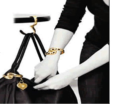 Bracelet purse hanger 4